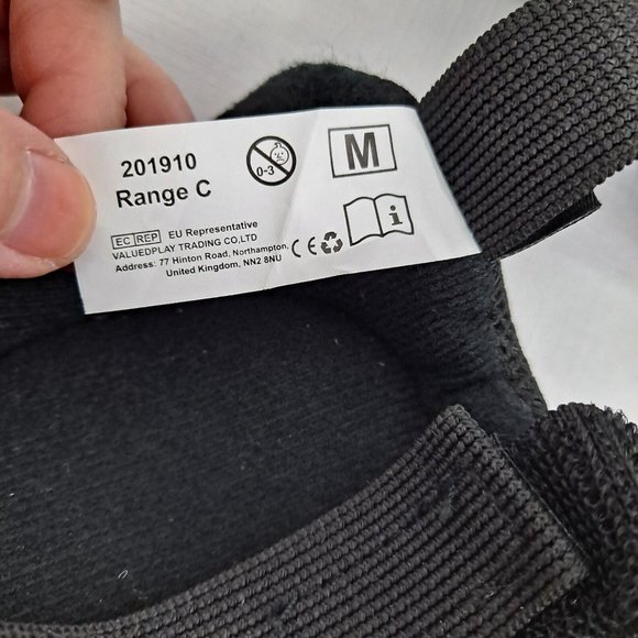 Knee Elbow Pads Black Protective Gear Crzko M - Picture 5 of 11